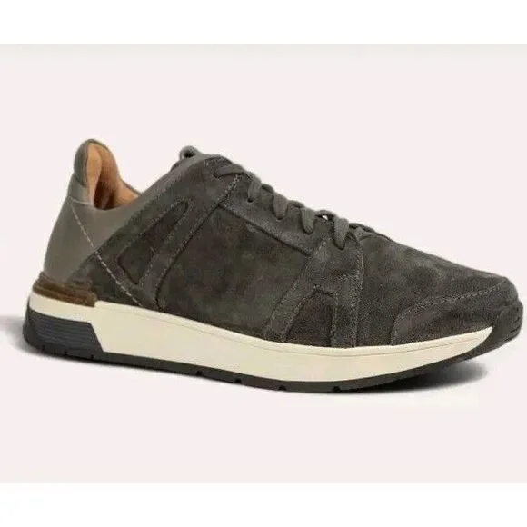 Naot Magnify Suede Sneakers Men's Size 44 US 11 Oily Midnight/Gray Leather